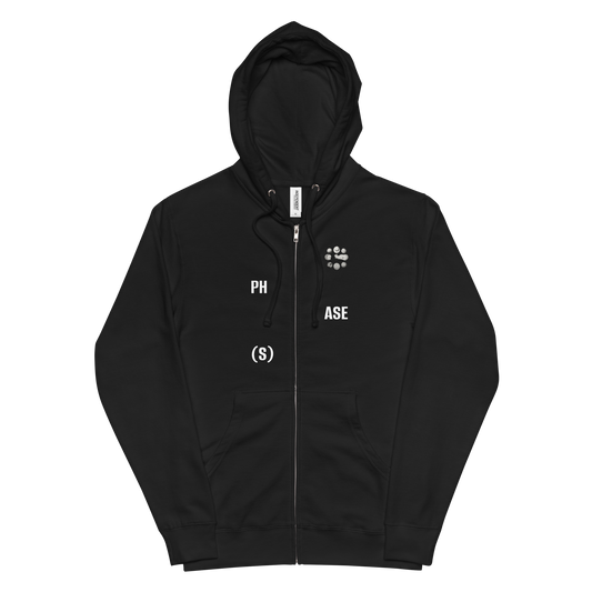 "Phases" Zip Up Hoodie